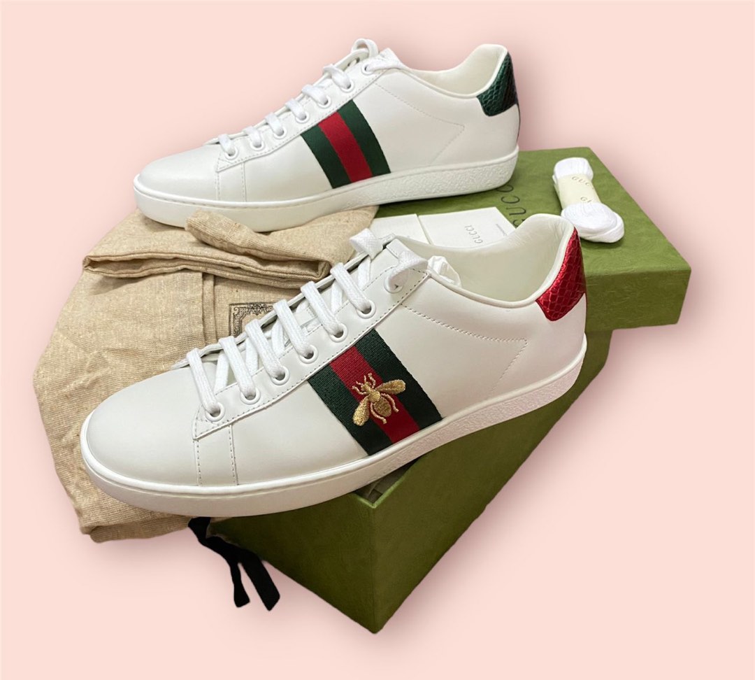 Gucci bee ace sneakers sales