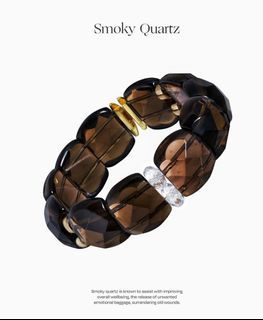 Handmade Smoky Quartz Bangle