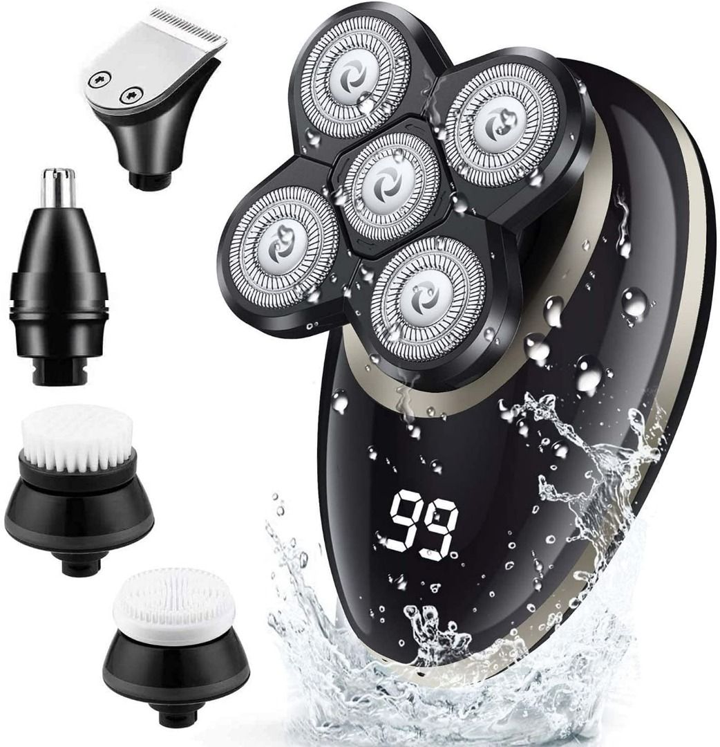 Head Shavers for Men,CHLANT Electric Shavers for Men Waterproof Wet Dry