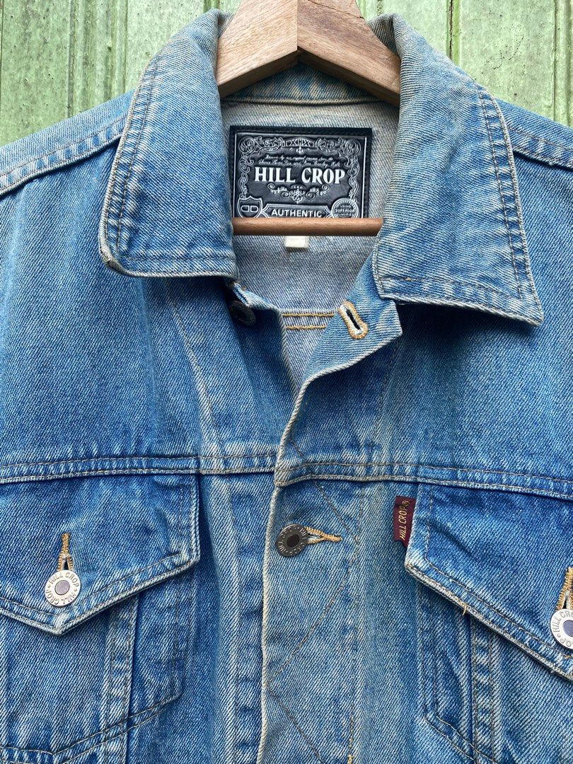 Hill crop jacket shop