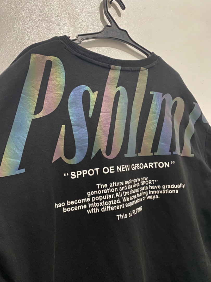 Holographic sweater, Men’s Fashion, Coats, Jackets and Outerwear on