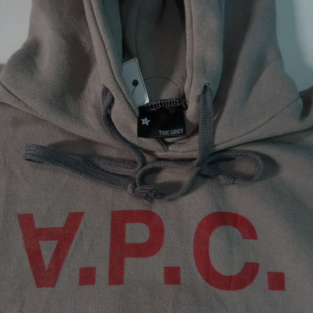 Hoodie Korea APC Motif by The Grey Original Thrift Hoodie Oversize Jual Hoodie Korea Hoodie Murah Fesyen Wanita Pakaian Wanita Atasan di Carousell
