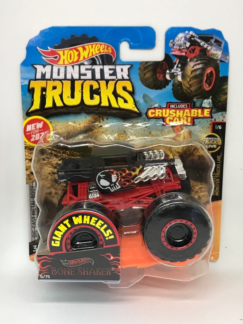 Hot wheels Hotwheels Monster Trucks Bone Shaker Carousell