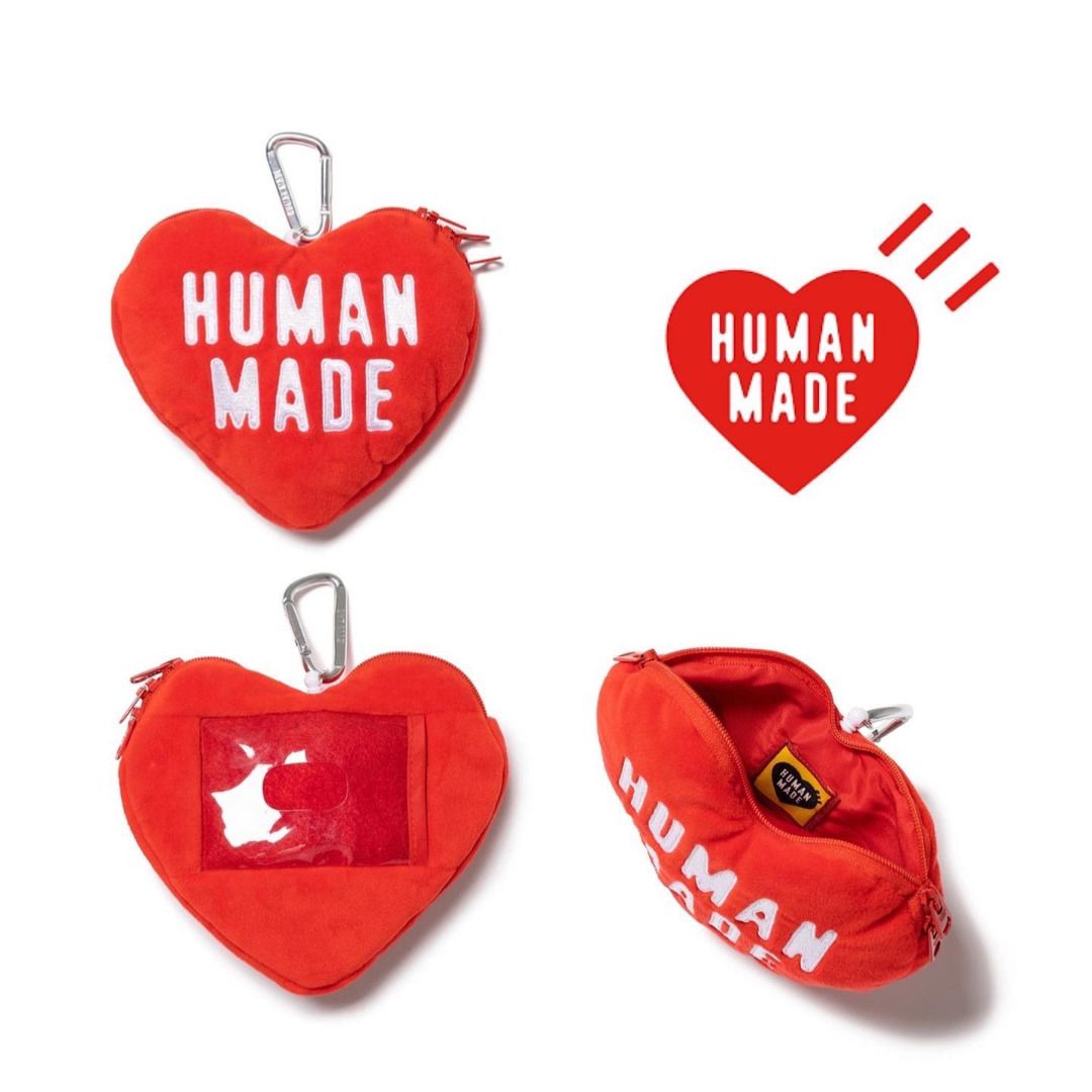 Humanmade ハートパスホルダー RED / F-