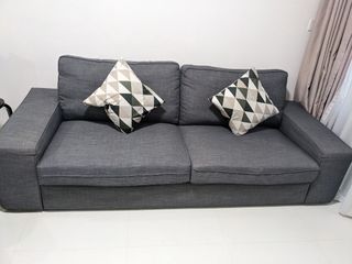 IKEA 3 seater sofa VINLIDEN, Furniture & Home Living, Furniture, Sofas on  Carousell