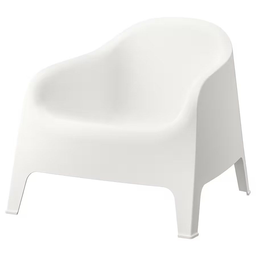 IKEA Skarpo Armchair White, Furniture & Home Living, Furniture, Chairs