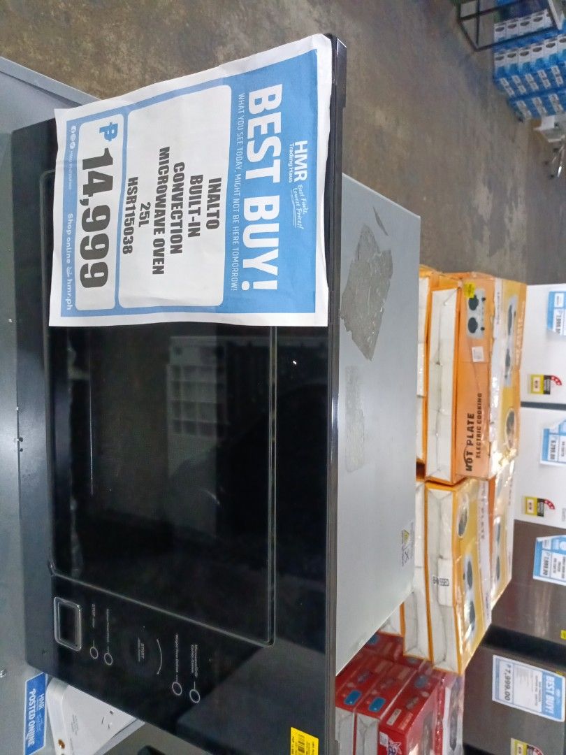 Inalto builtin convection microwave oven 25L 220v, TV & Home