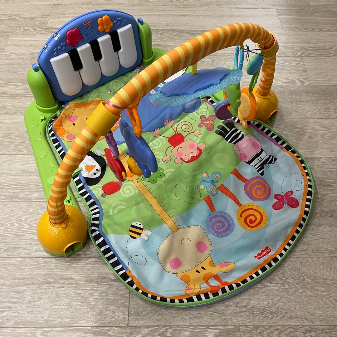 Infant Piano Playmat and Gym with Hanging Toys, Babies & Kids, Infant