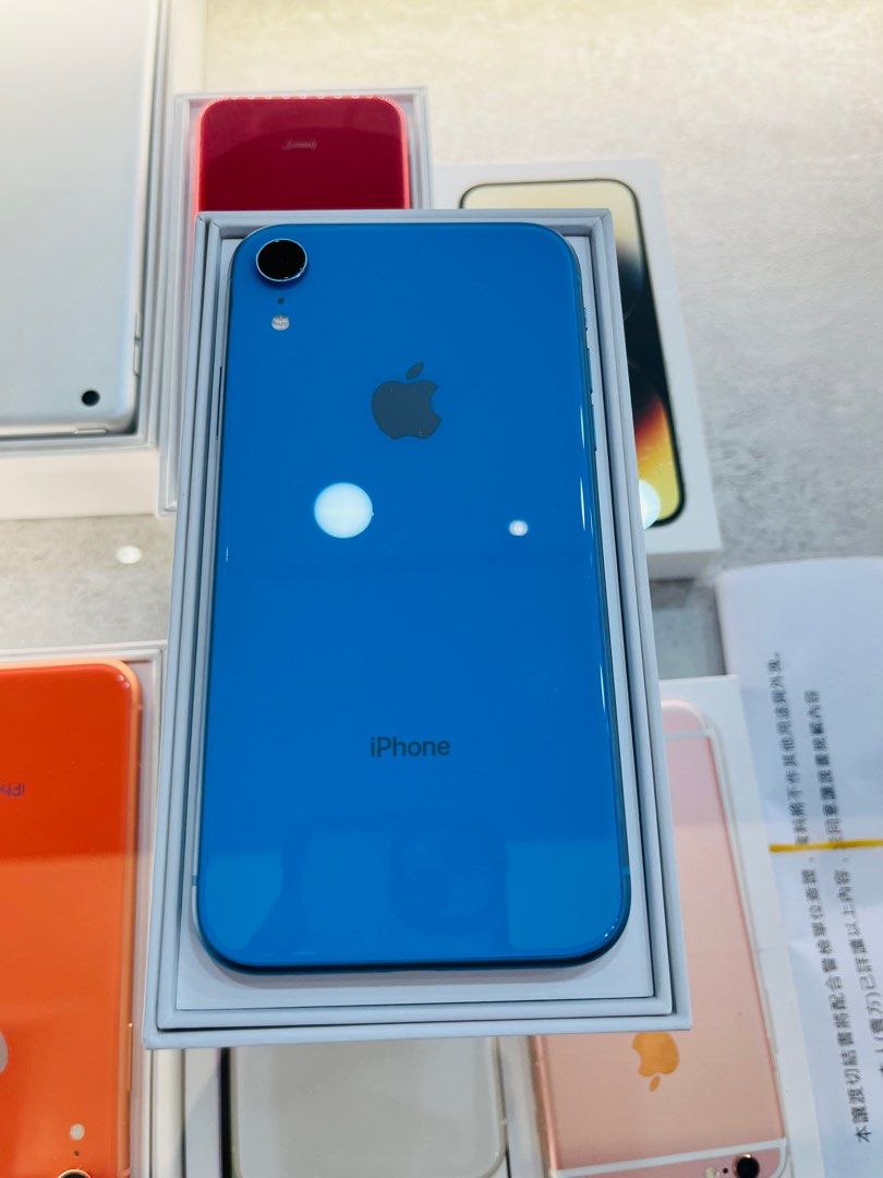 iPhone XR 64G 藍色 Line :@103uzzmj（有實體店面、Iphone全系列現貨供應、可分期、可門號）