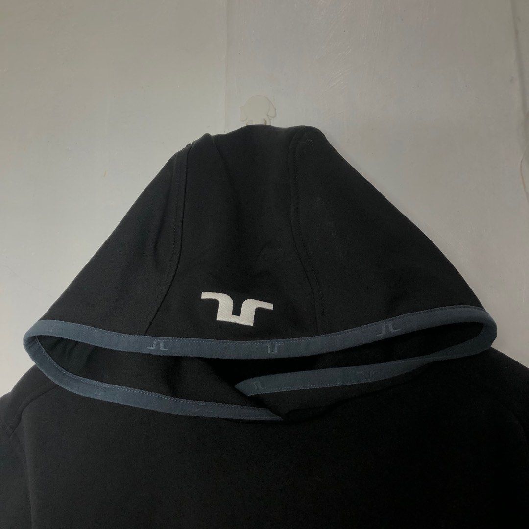 J lindeberg store logo tech hoodie