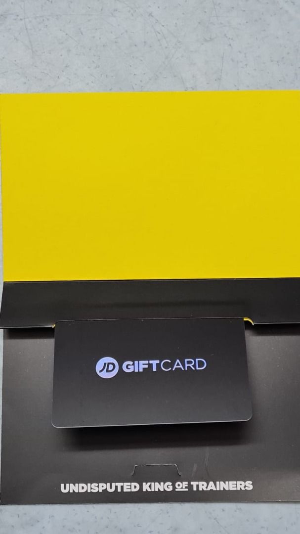 JD Sports Gift Card RM300, Tickets & Vouchers, Vouchers on Carousell