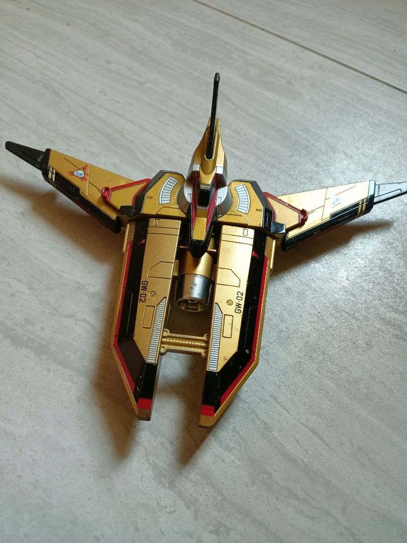 JET ULTRAMAN TIGA Guts wing 2 golden, Hobbies & Toys, Toys & Games on ...