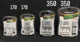 Jiabao Rechargeable Batteries / Charger Set