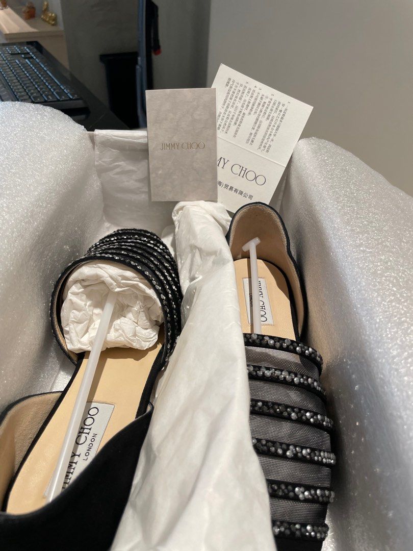 Jimmy choo top globe flat