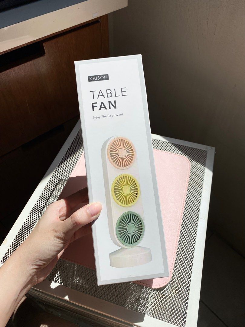Kaison Mini Standing Fan, Furniture & Home Living, Lighting & Fans