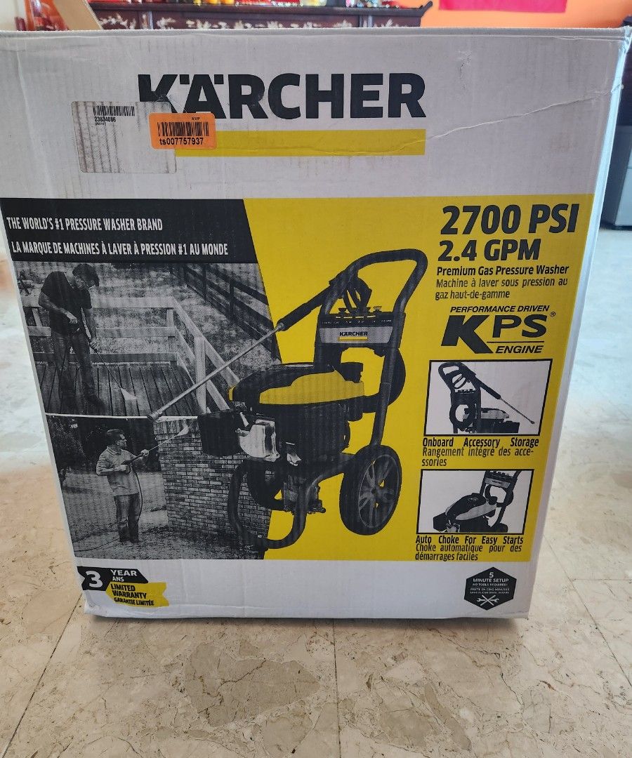 Karcher gas pressure online washer g2700r