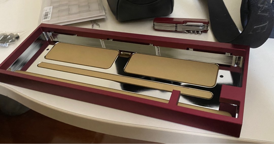 KBDFans Tofu SE 65 Red/Burgundy Fully Built Hotswap Mechanical Custom