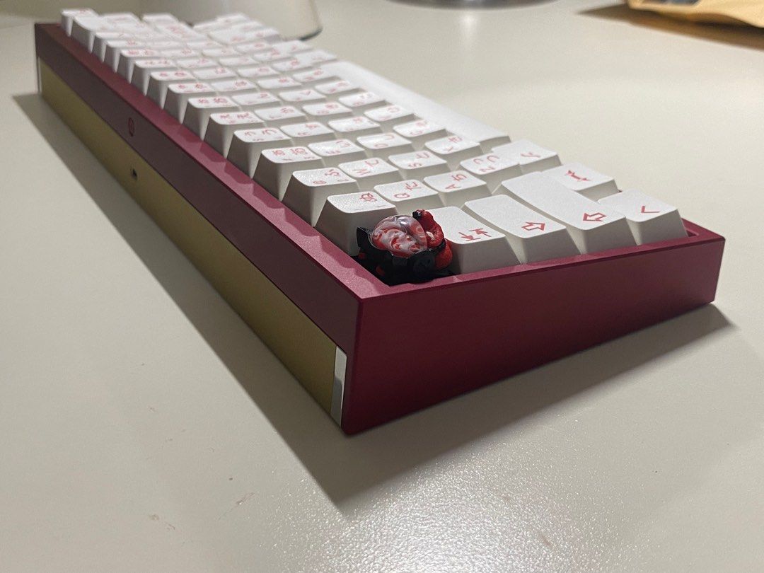 KBDFans Tofu SE 65 Red/Burgundy Fully Built Hotswap Mechanical Custom