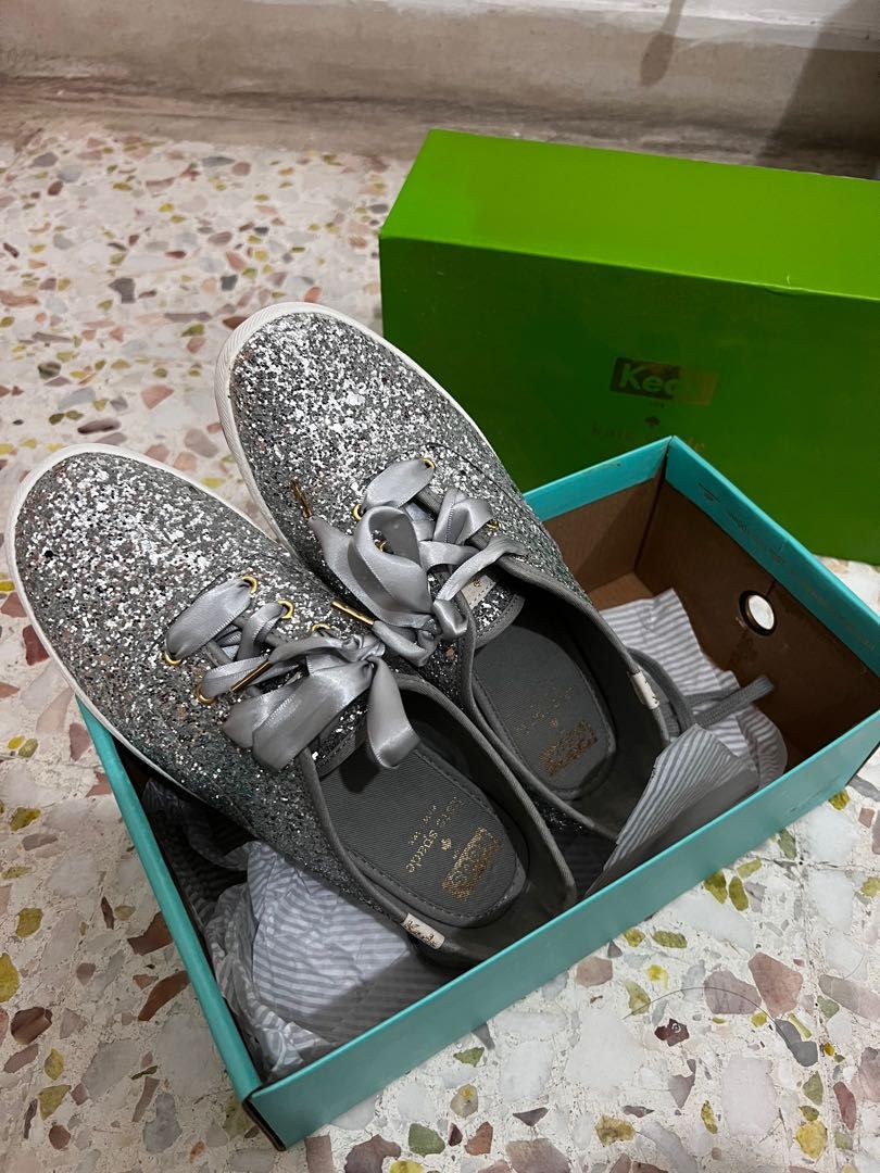 Keds kate 2025 spade silver