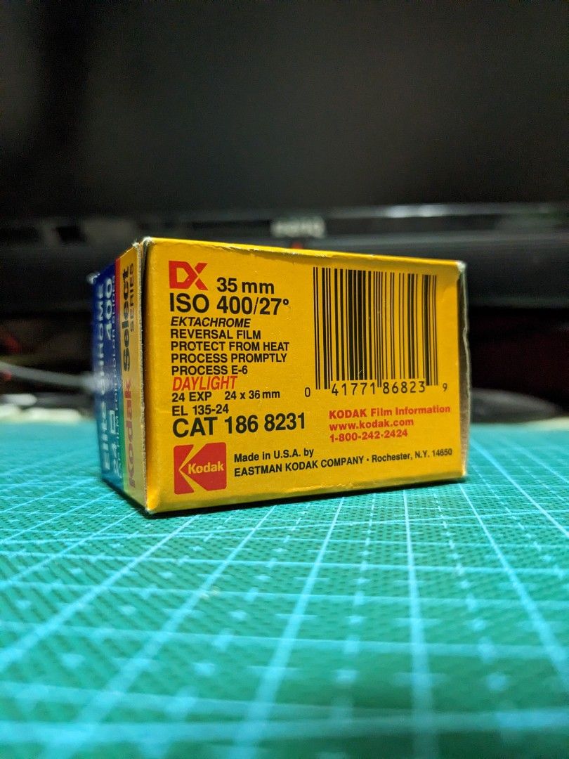 只有一卷*絕版過期菲林正片Kodak elite chrome 400 Expired in