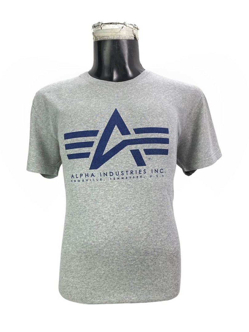 [L] Alpha Industries T-shirt, Men's Fashion, Tops & Sets, Tshirts & Polo  Shirts on Carousell