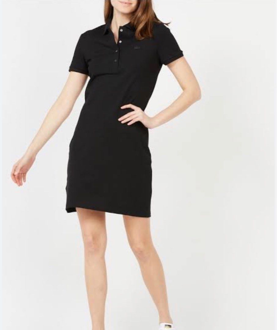 Lacoste polo dress black Clearance