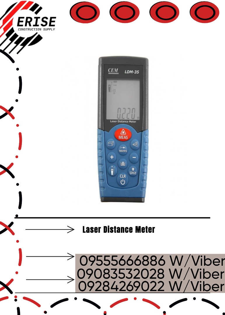 Laser Distance meter, Commercial & Industrial, Construction Tools