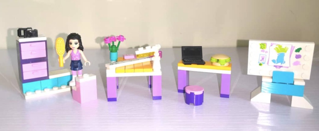Vælg Haiku te Lego Friends Emma's Fashion Design Studio 3936, Hobbies & Toys, Toys &  Games on Carousell