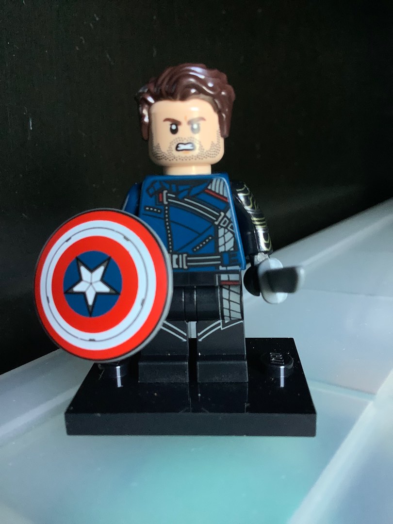 Lego captain america winter soldier minifigure store