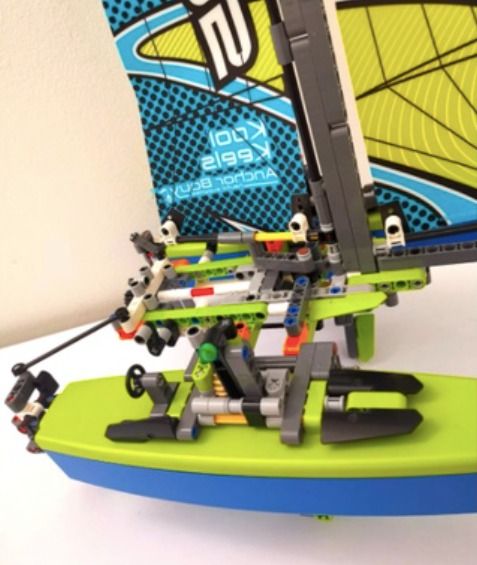 Lego technic store catamaran 42105 instructions