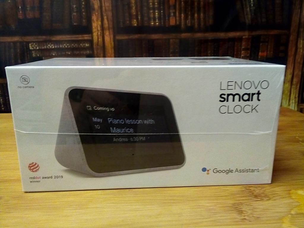 Lenovo - Smart Clock with Google Assistant - Gray (Category: Other Home Appliances) located in Pila. Submitted by c1r31976 (Listing ID 1215755622, Image 3). Description: Item is guaranteed BRAND NEW, SEALED and AUTHENTIC in its original contents and packaging. Posted price is the last/fixed/final price. No haggling please. No swapping / trading please. Wake up and start your day with this Lenovo smart clock. Wi-Fi connectivity and Google Assistan