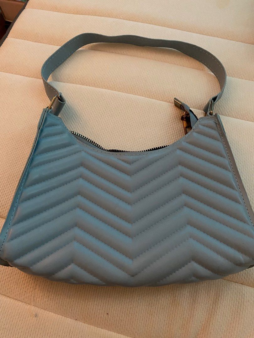 light blue shoulder bag, Women's Fashion, Bags & Wallets, Shoulder Bags