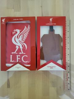 Liverpool cooling towel, luggage tag