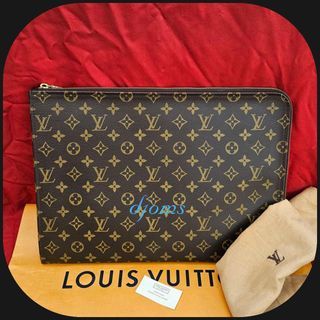 Preloved Louis Vuitton Monogram Laptop Sleeve VI0069 011823 LS