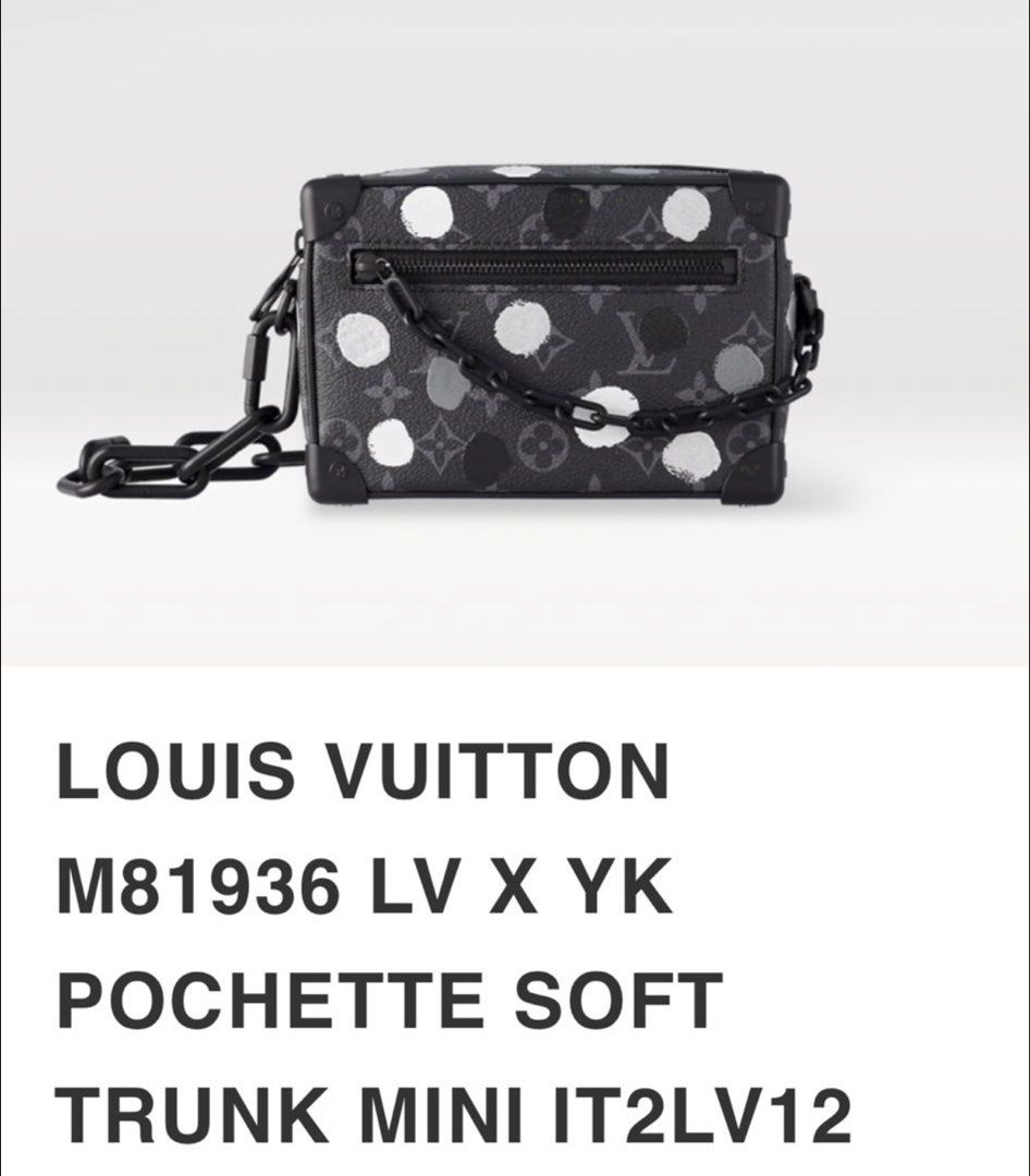M81936 Louis Vuitton x Yayoi Kusama LV X YK MINI SOFT TRUNK