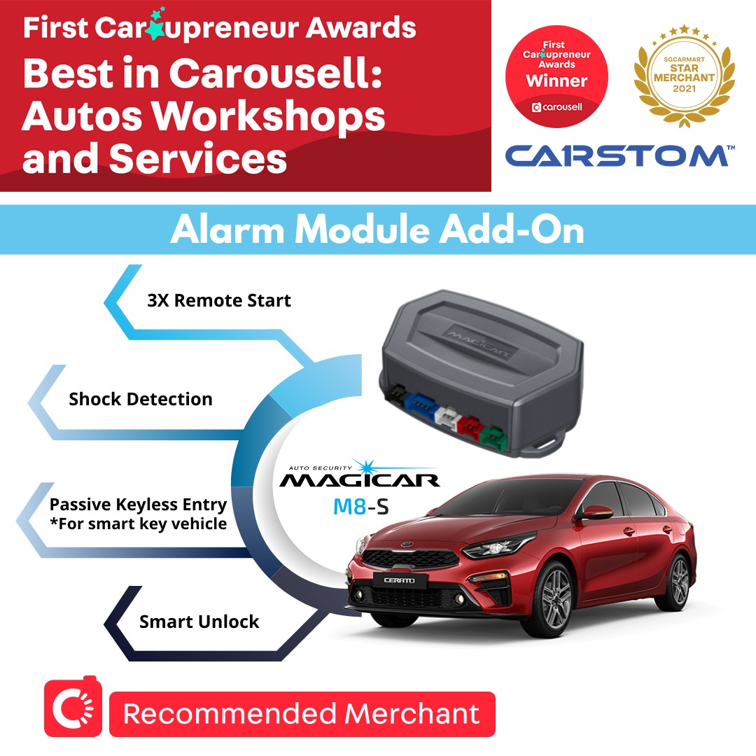 MAGICAR M8 Alarm module add-on, Car Accessories, Accessories on Carousell