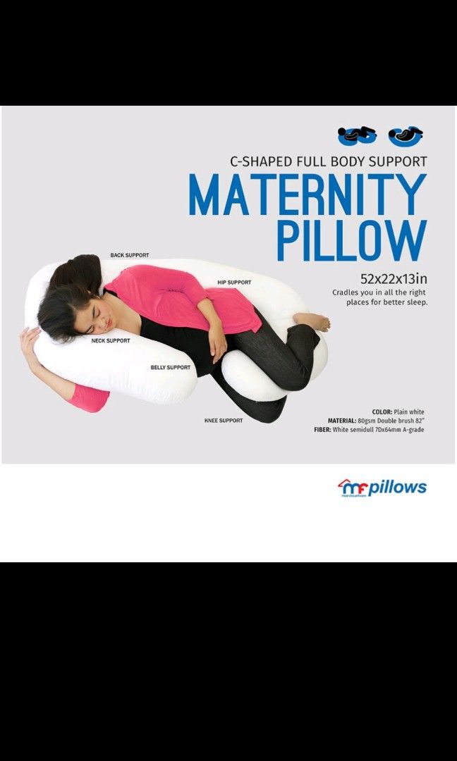 Mandaue Foam Maternity Pillow, Furniture & Home Living, Bedding