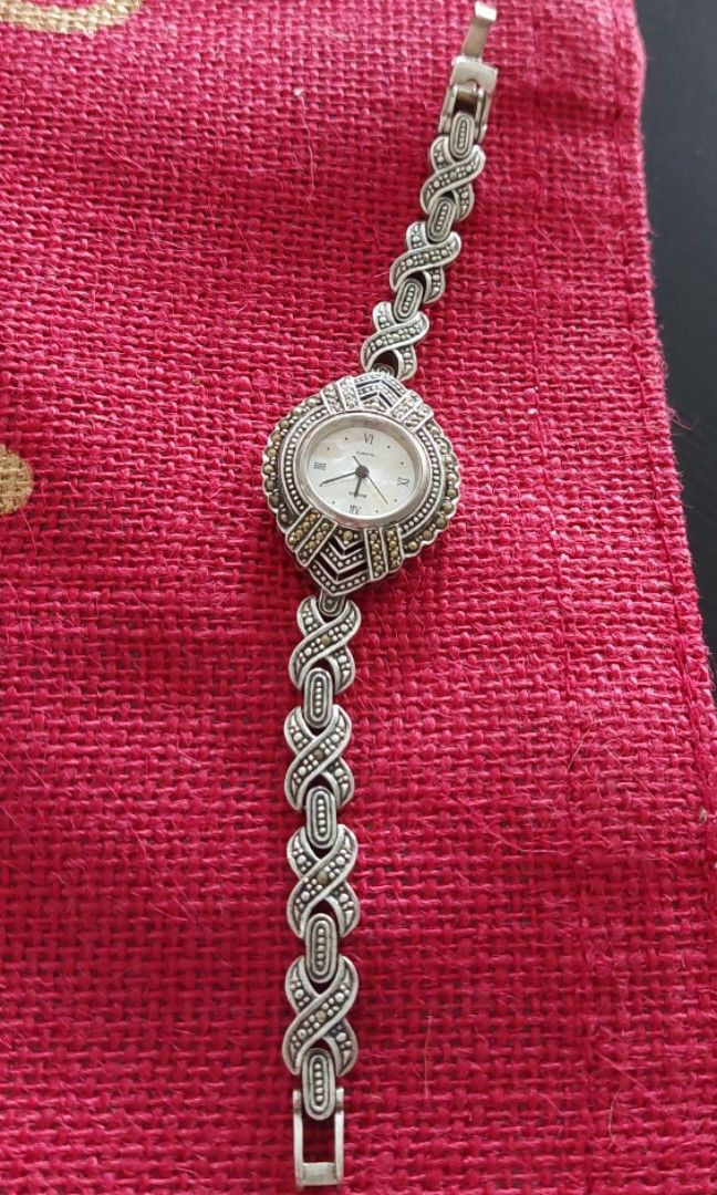 Marcasite watch Ladies Hobbies Toys Memorabilia Collectibles Vintage Collectibles on Carousell