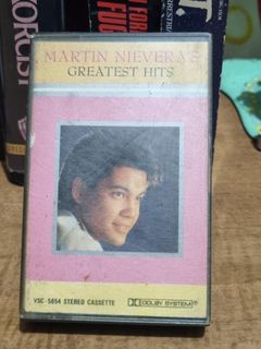 Martin Nievera's Greatest Hits cassette tape