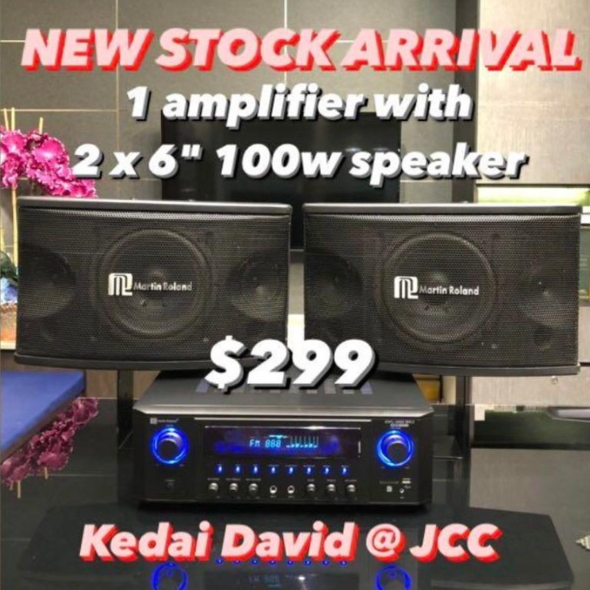 Martin Roland Amplifier and Speaker, Audio, Soundbars, Speakers ...
