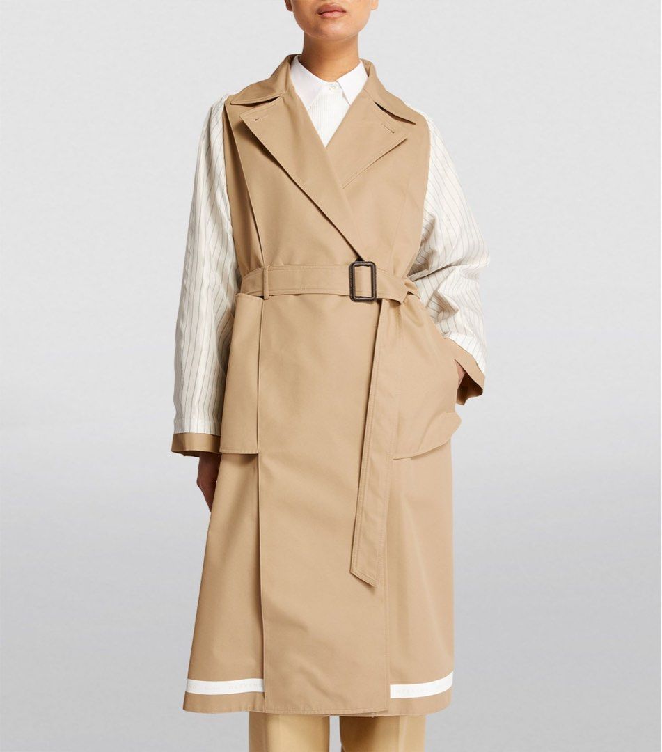 Weekend by Maxmara Canasta Reversible Trench Coat in Natural