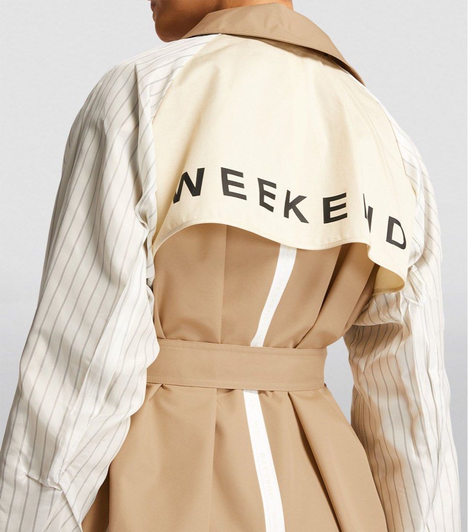 Weekend by Maxmara Canasta Reversible Trench Coat in Natural