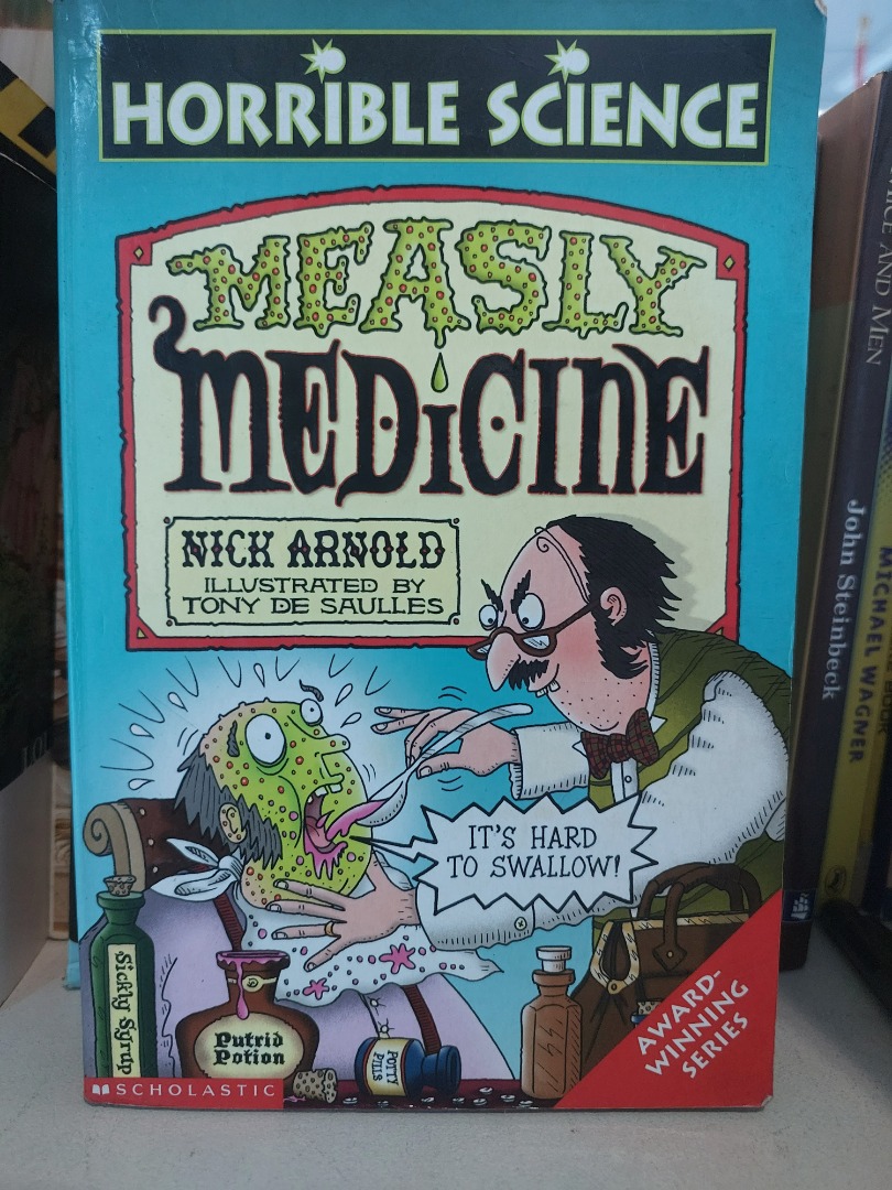 Measly Medicine by Nick Arnold and Tony De Saulles, Hobbies & Toys ...