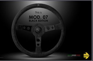 Momo MOD 07 Black Edition 350mm Steering Wheel