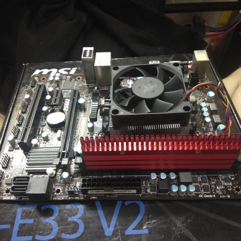 MSI MOTHERBOARD, AMD CPU and KINGSTON RAM BUNDLE, Computers & Tech