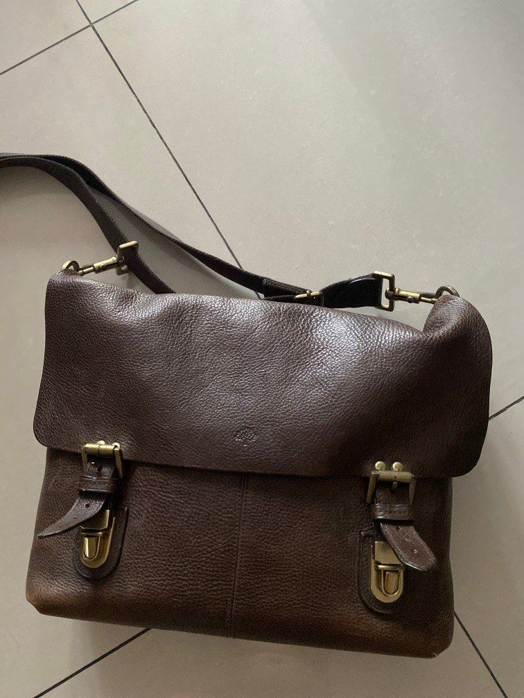 Mulberry Messenger bag briefcase calf leather