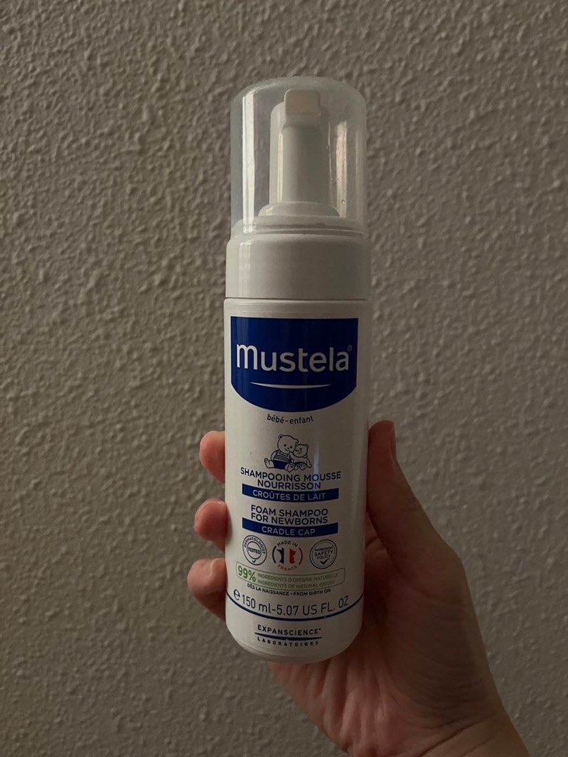 Mustela cradle cap shampoo, Babies & Kids, Bathing & Changing, Baby