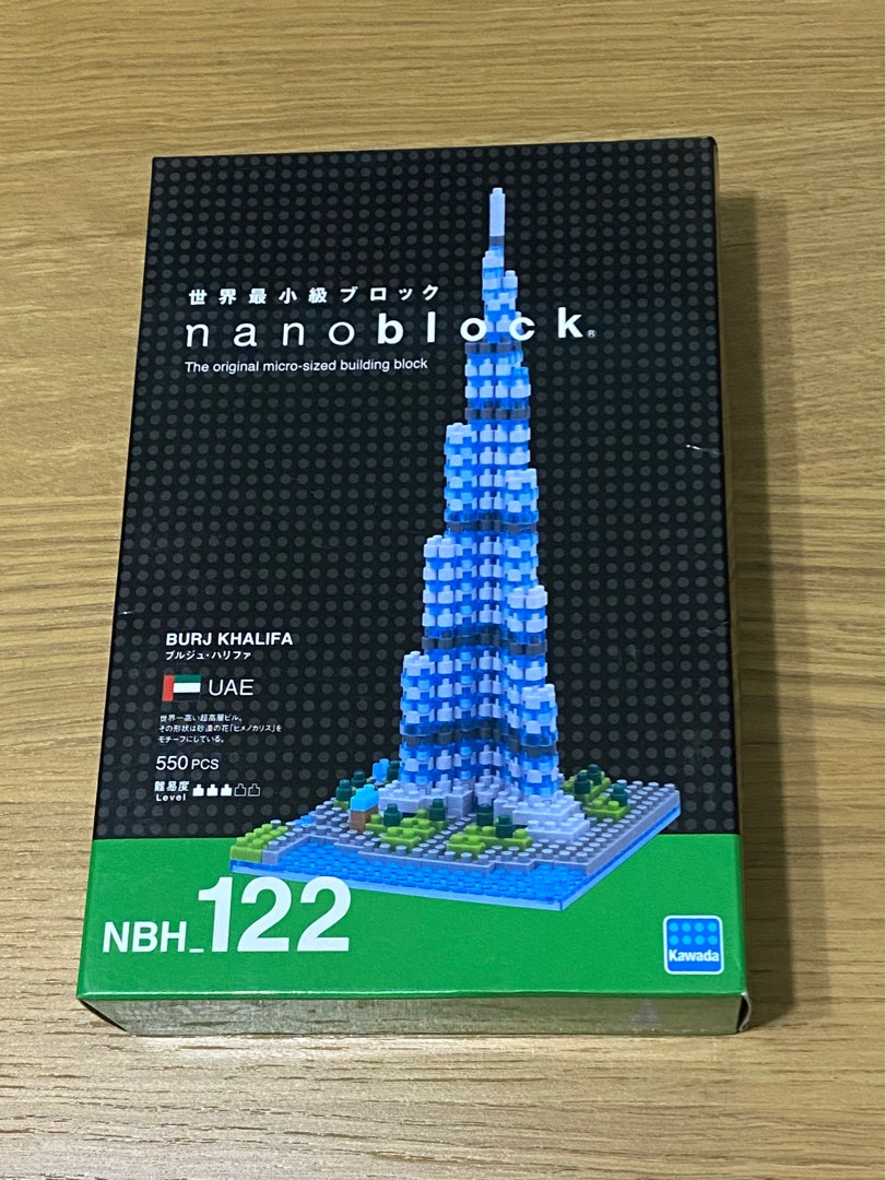 Nanoblock NBH_122 哈里法塔, 興趣及遊戲, 玩具& 遊戲類- Carousell