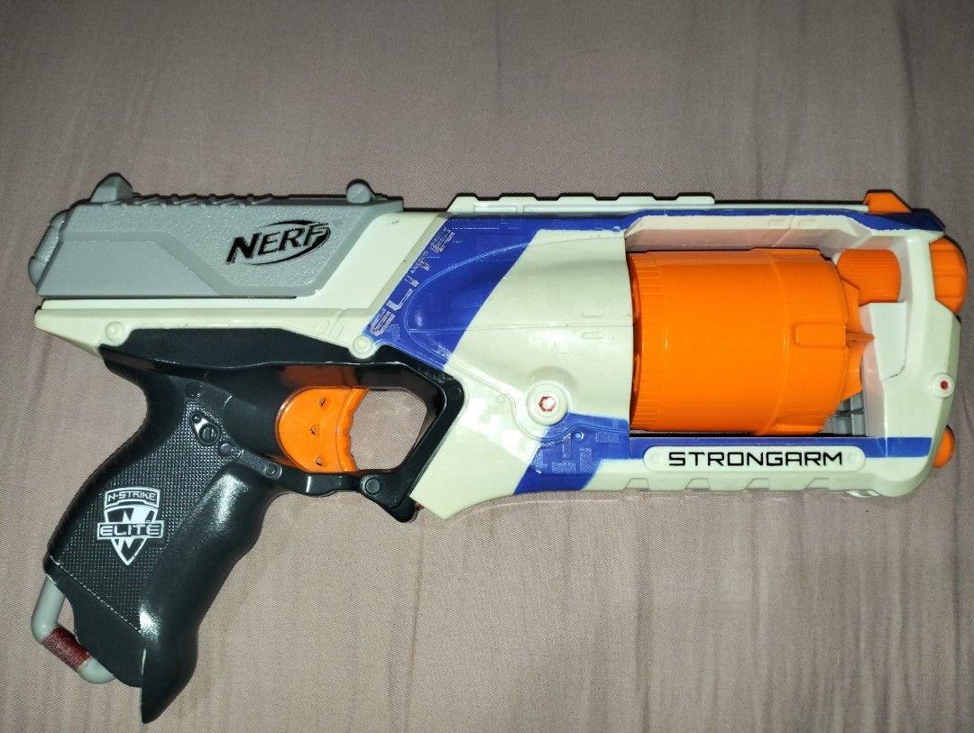 NERF N-Strike Elite Strongarm Blaster, Hobbies & Toys, Toys & Games on