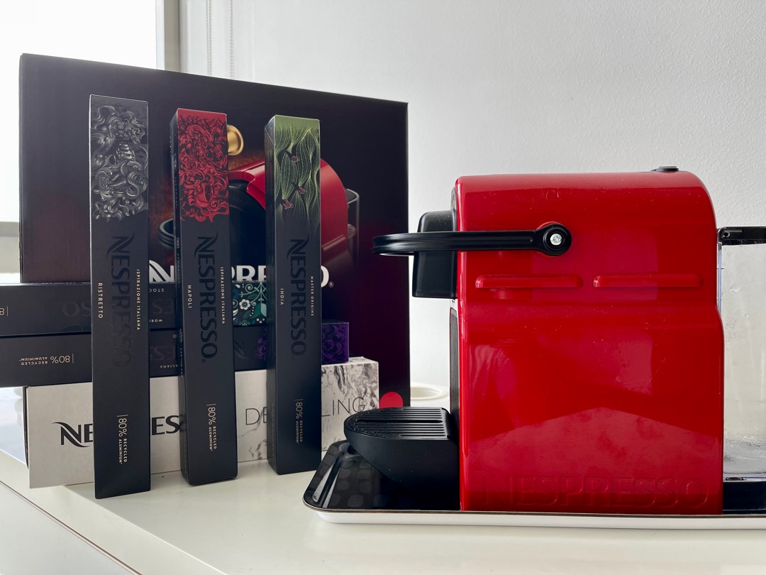 Nespresso Machine and Capsules, TV & Home Appliances, Kitchen